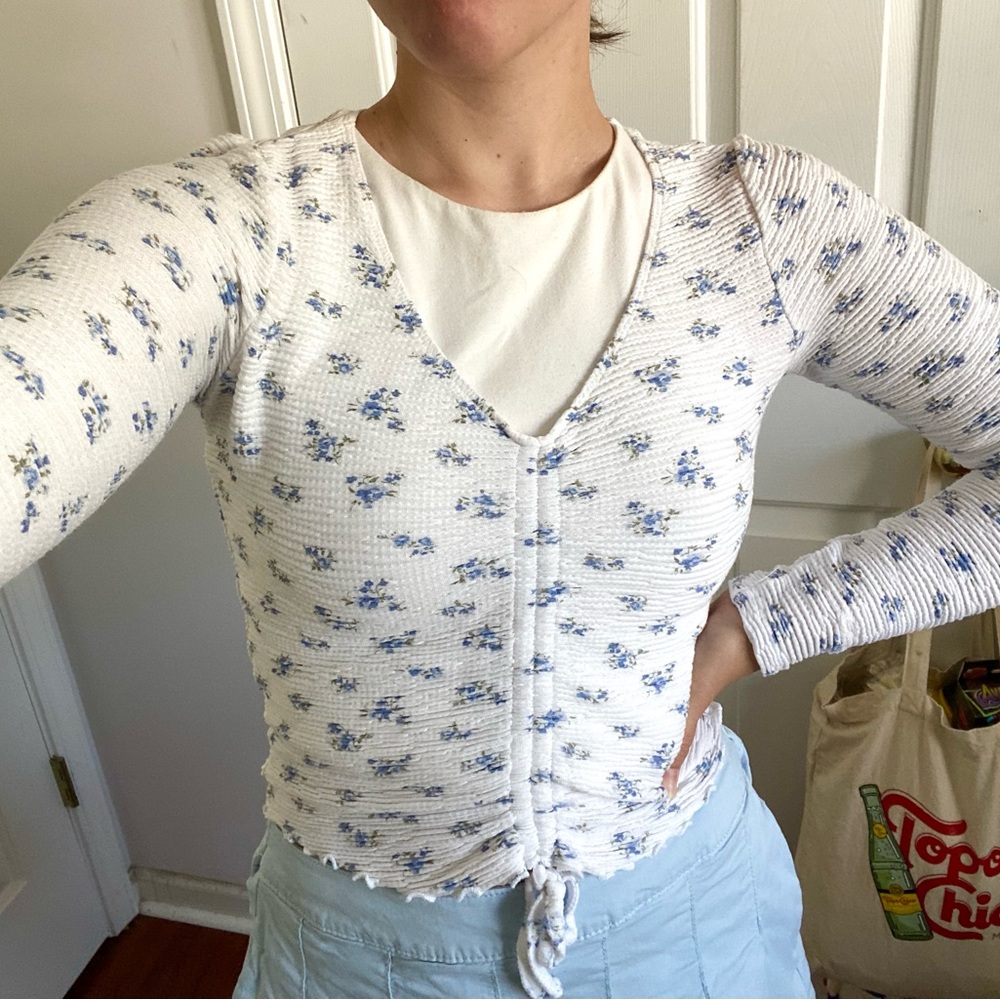 Hollister Co Floral Top
